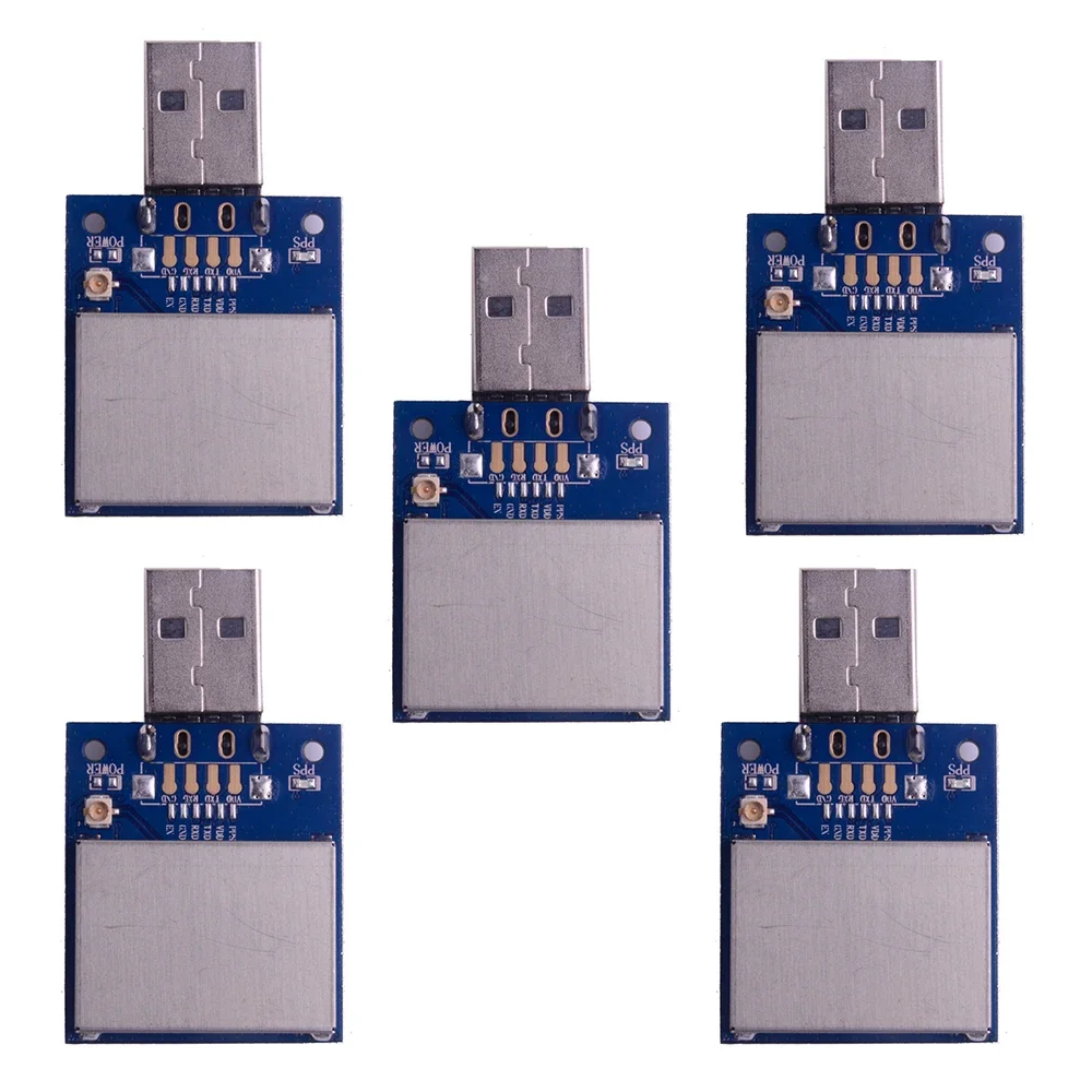 

5Pcs/lot USB GPS Module With High Sensitivity Ceramic Antenna GLONASS Beidou 56 Channel for Arduino Pixhawk