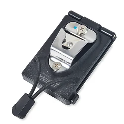 Handheld Radio Holster with Belt Clip & Speaker Microphone Holder for Law Enforcement (CB Belt Clips)