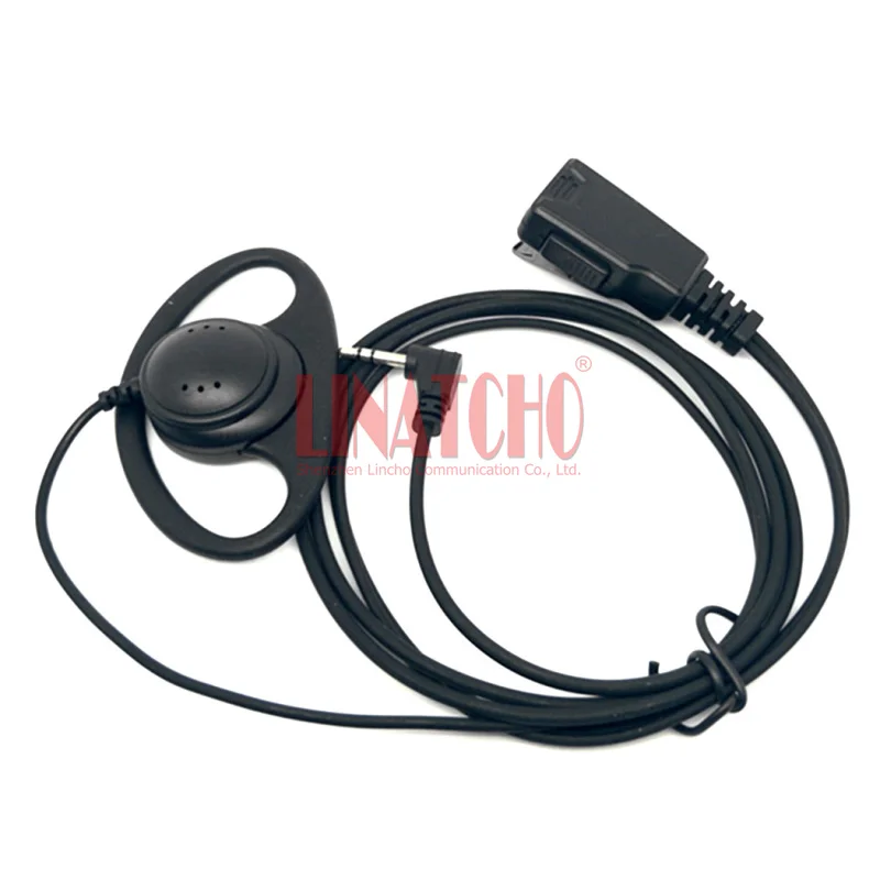 Big PTT Earphone for T5428 T5628 T5728 T5720 T6200C TH-UV3R TH2R etc.Walkie Talkie 2.5MM Pin