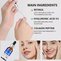 Retinol Cream Serum Combo Set Locks In Moisture Repairs Skin Smoothes Wrinkles Increases Elasticity For Younger Healthier Skin 3