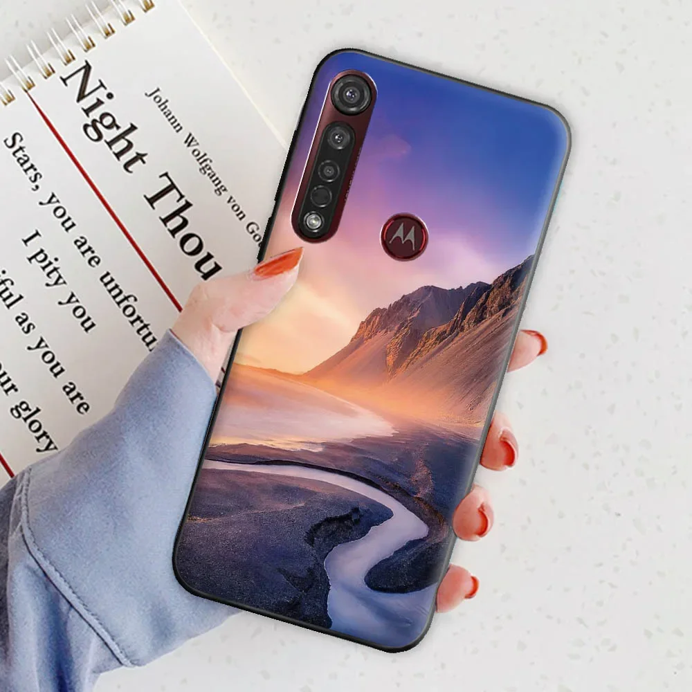 Sleek TPU Matte Soft Protective Case for Motorola Moto G8 Series