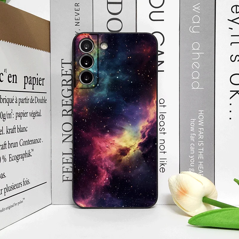 Galaxy Pattern Phone Case - Mysterious Space Universe Design