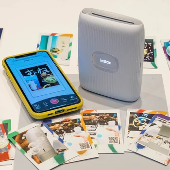 Original Fujifilm Instax Mini Link 2 Printer Instax Photo Camera Printers (opcional 20 / 40 folhas de filme branco Instax Mini) 4