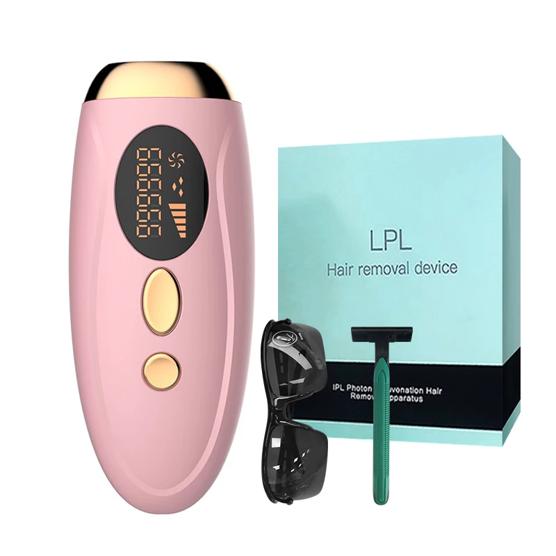 IPL Hair Removal Device 990,000 Flashes Laser Hair Removal for Women and Men Painless and Durable Easy Home Use Hair Removal