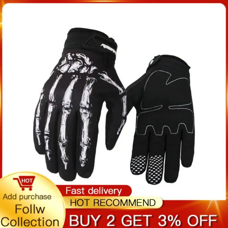 

Winter Skull Cycling Gloves Bike Motorcycle Full Finger Gloves Winter Outdoor Sports Running Hiking Hunting Ski Gloves Men Women
