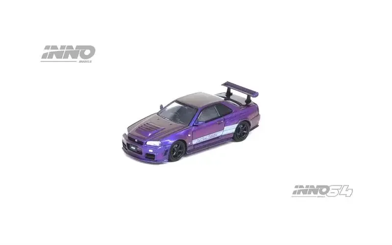 

INNO 1:64 NISSAN SKYLINE GTR R34 Z-Tune ENDGAME Australia Special Edition Die-Cast Car Model Collection Miniature