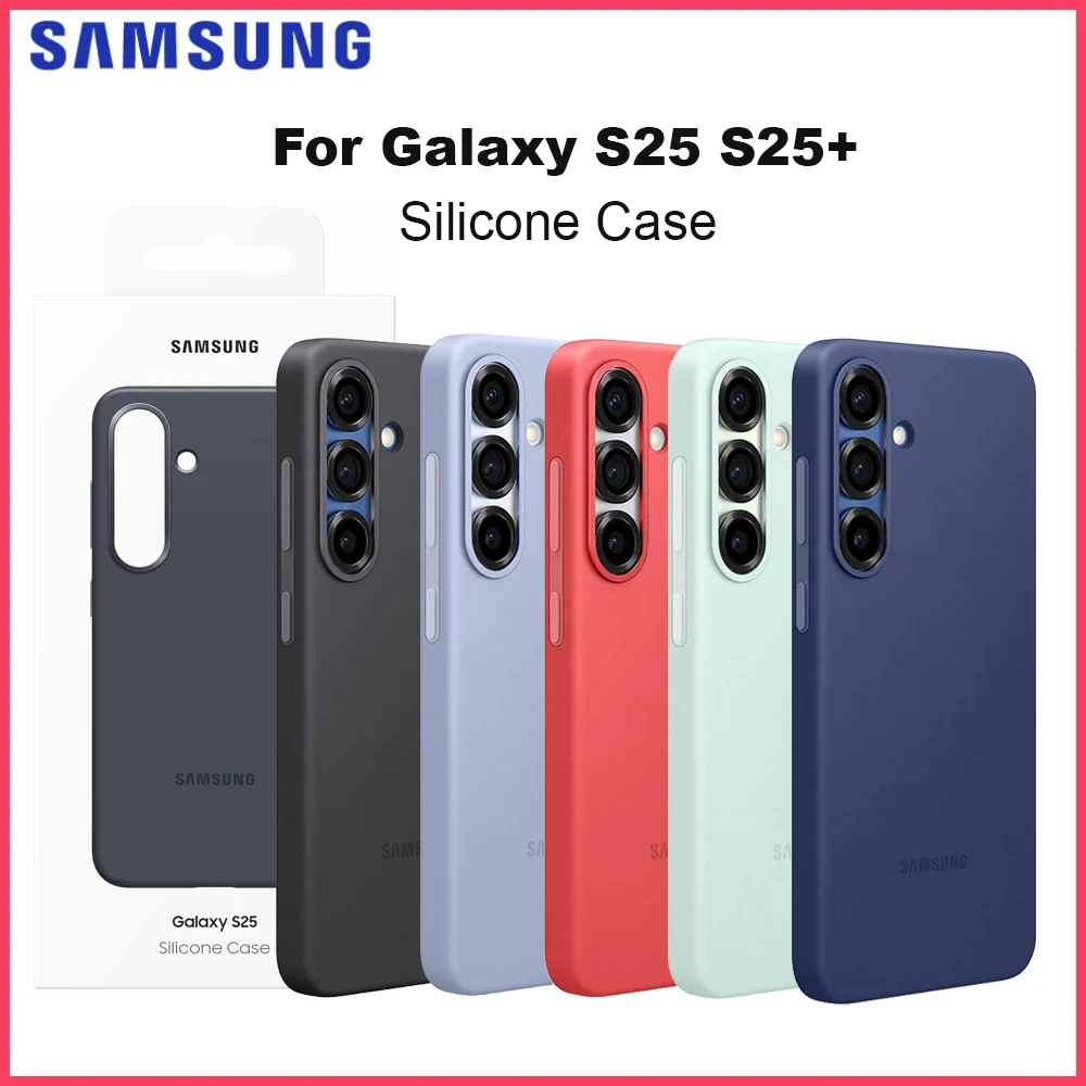 Premium Silicone Protective Phone Case for Samsung Galaxy S25 Series