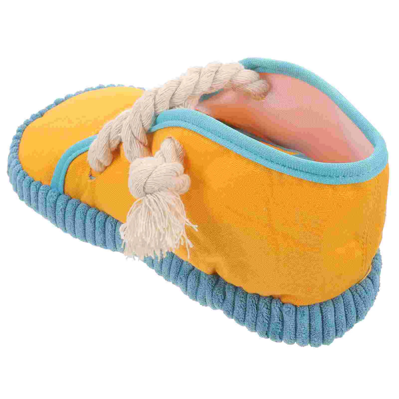 

Pet Toy Puppy Toys Dog Chew Bite Plaything Animal Cotton Rope Small Squeaky Shoe Shaped