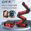 Foldable Angle Finder Protractor Multifunction Level Ruler Angle Measuring Tool 45-degree bevel With Horizontal Vertical Bubble 1