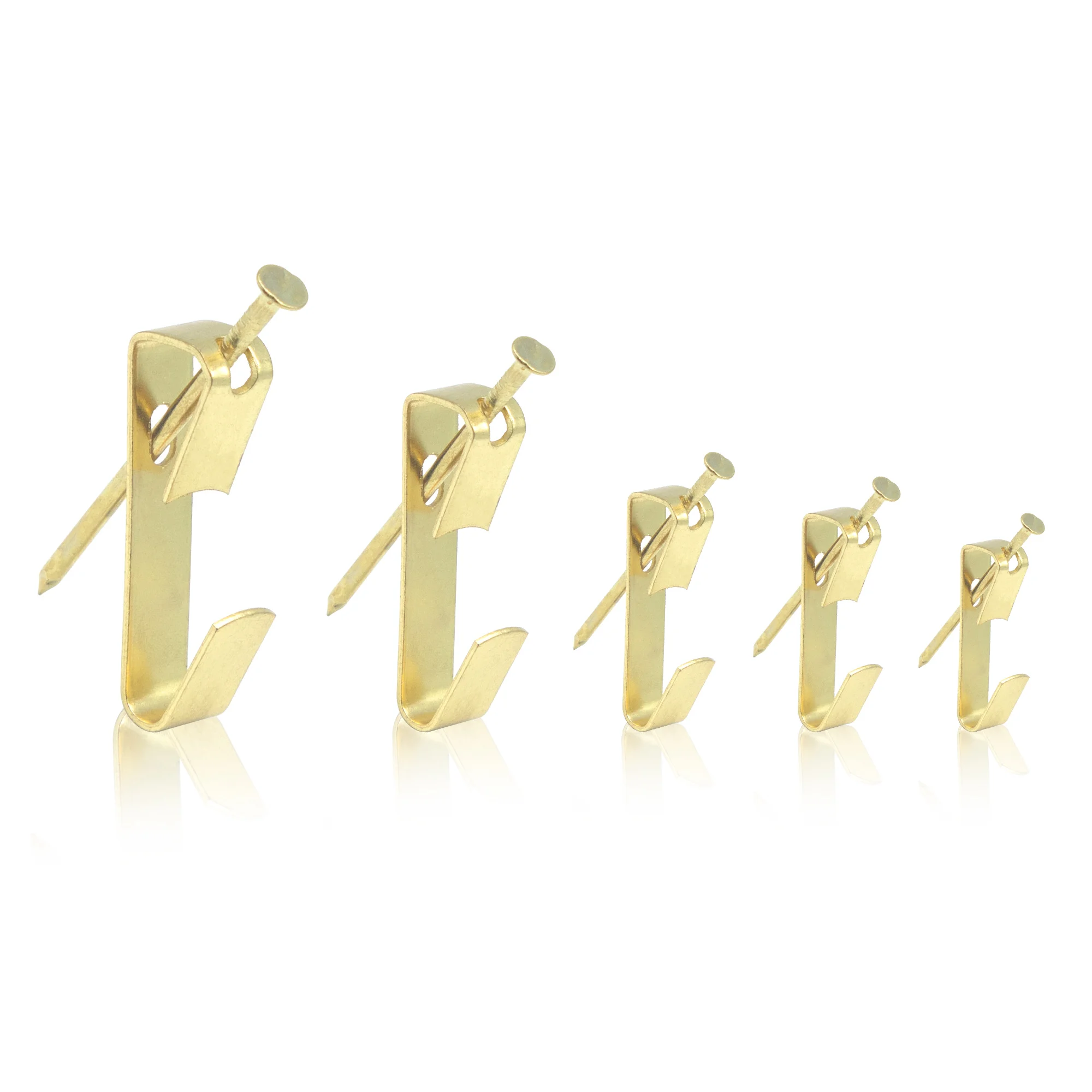 Heavy Duty 10-100lbs Picture Hanging Hooks with Nails Wall Hook Han Picture Hanging Tool Wall Holder Metal Hooks wall hooks picture frame hangers hanging hooks