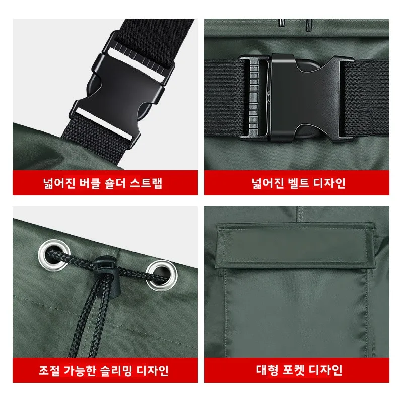 신발과 방수 낚시 바지 가슴 Waders 부츠 Wader 세트 두꺼운 의류 여성 남성 유니폼 의류 워터