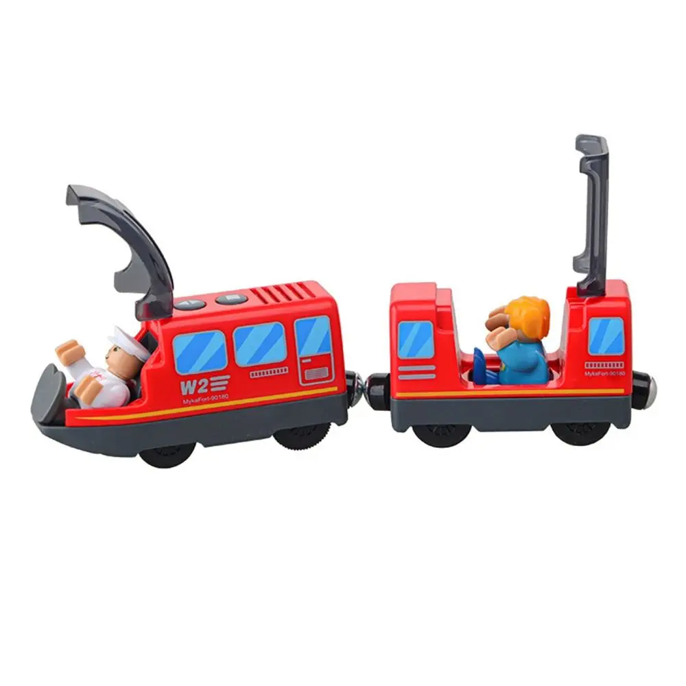 Magnetic Children's Toys Train Compatible With Brio Wooden Train Track Battery Operated New Design