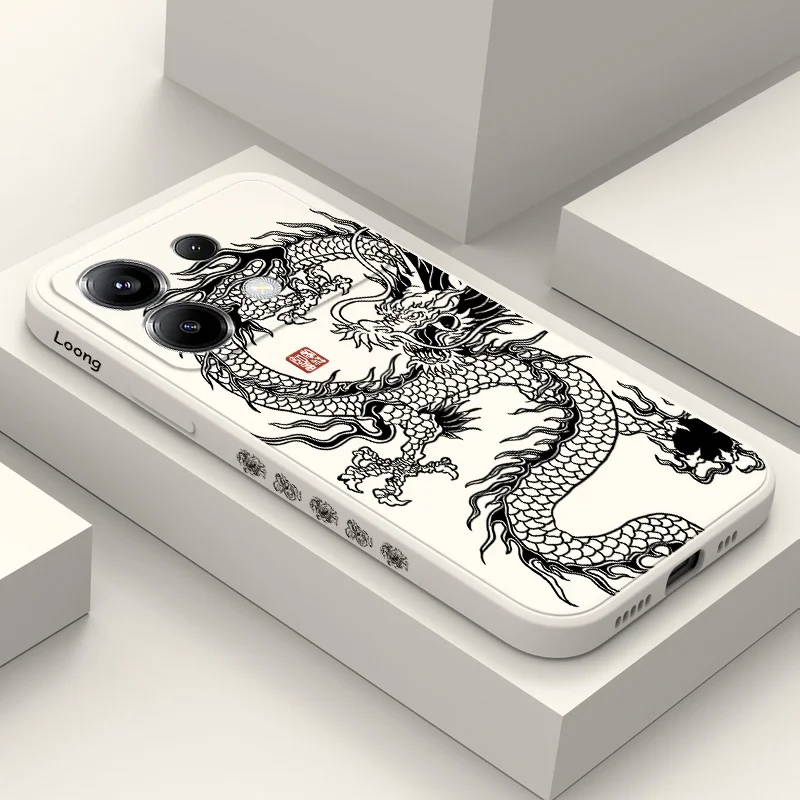 Dragon Wings Fly Silicone Phone Case - Stylish and Durable Protection