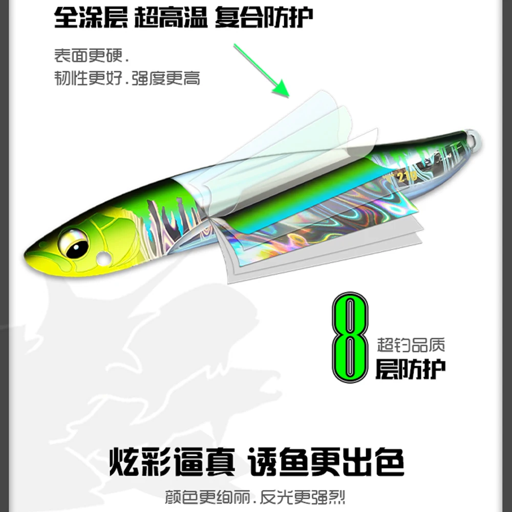 SFT BAIBAI 3.5G Mini Slow Drop Cast Metal Jig 7G 14G 21G Shore Casting Jigging Spoon Saltwater Fishing Bait Tackle fishing lure 5pcs/set