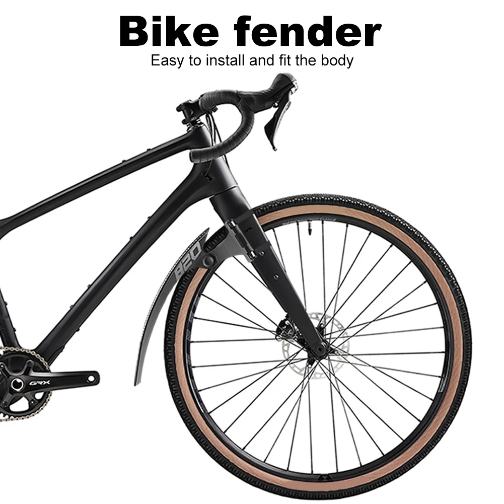 Bicycle Fender Cycling Mud Flaps Strong Toughness Bike Tire Wheel Mudguard Lightweight Road Bike Wheel Fenders Front Rear Wheels Below 50mm
