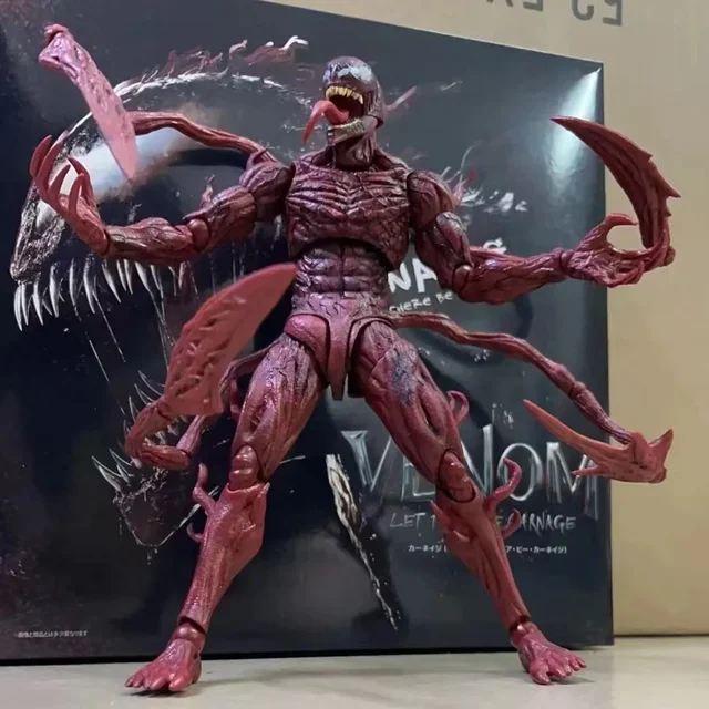 Figurine d'action Venom à collectionner, Venom Doll PVC Joints Mobile