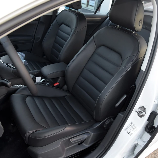 Housses de siège de voiture en similicuir personnalisées, protecteur  intérieur, accessoires pour Volkswagen Golf 7, 2012, 2013, 2014, 2015,  2016, 2017, 2018, 2019 - AliExpress