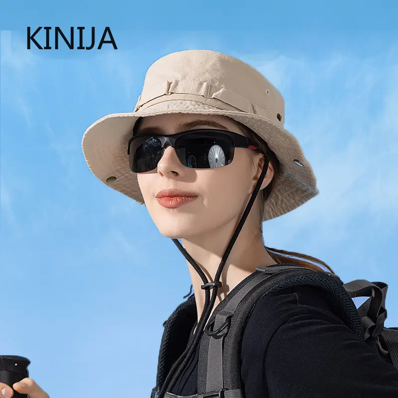 

Washed Cotton Women Bucket Hat Texas Roadhouse Fashion Outdoor Sunscreen Breathable Beach Fisherman Hat Men Sun Protection Cap