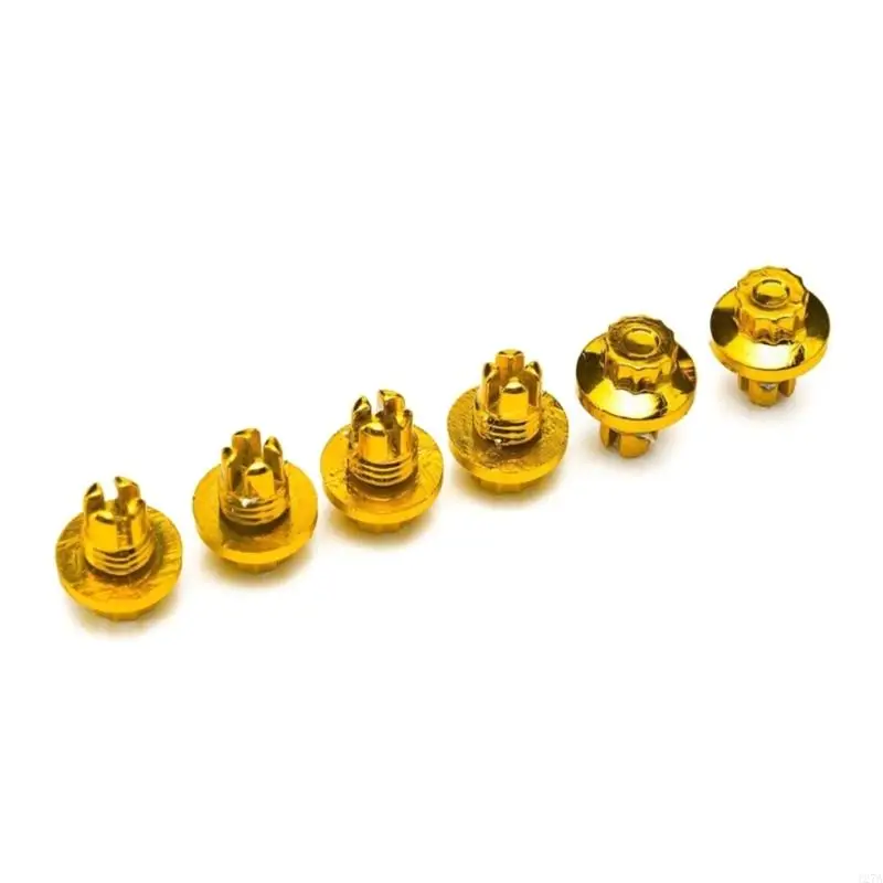 127A 10Pcs Car Wheel Replacement Rivets Accessory Wheel Lip Rivets For 6.8mm Hole Car Styling