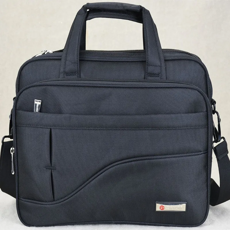Large Capacity Oxford Men Briefcase Multifunction Handbag Fashion Business Male Shoulder Messenger Bag 15.6 