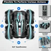 Newest High-tech Remote Control Car 2.4G Amphibious Stunt RC Car Double-sided Tumbling Driving Children's Electric Toys for Boy 5