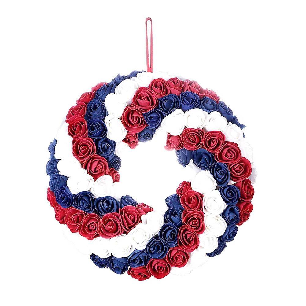 

Decor Independence Wreath Outdoor Patriotic Vibrant S Decoration Vibrant S Decoration Easy To Hang Maintain Its