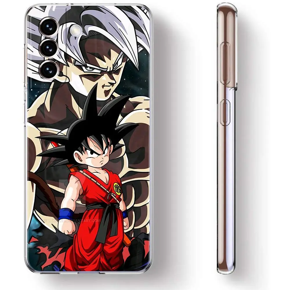 samsung silicone Dragon Ball Z Super Saiyan Case For Samsung Galaxy S20 FE S21 S22 Ultra S10 S9 Plus S10e Note 10 Lite Soft Phone Funda Cover samsung cute phone cover