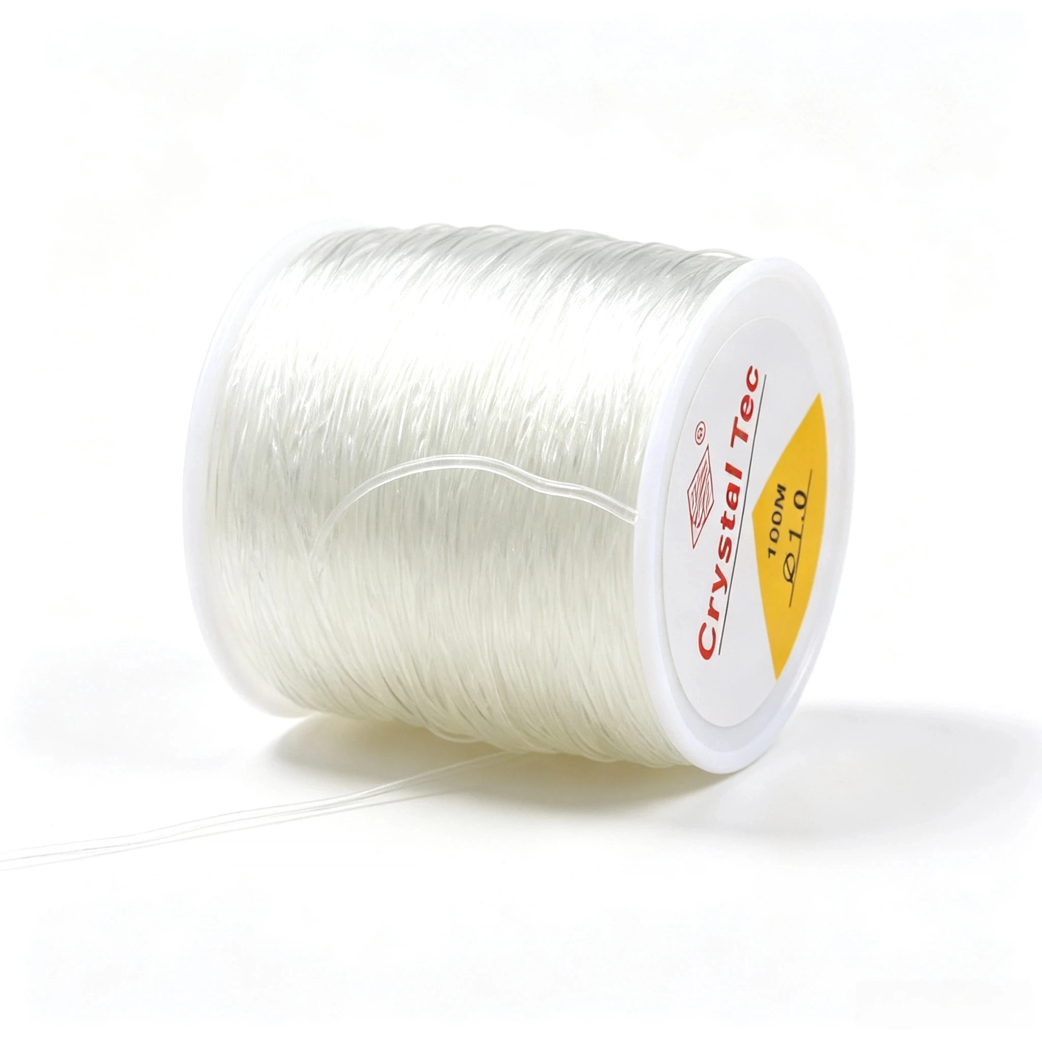 100 yd 0,5 0,8 1mm Hohe Elastische Perlen Schnur String Kristall Faden für Schmuck Machen DIY Halskette Armband Zubehör Großhandel
