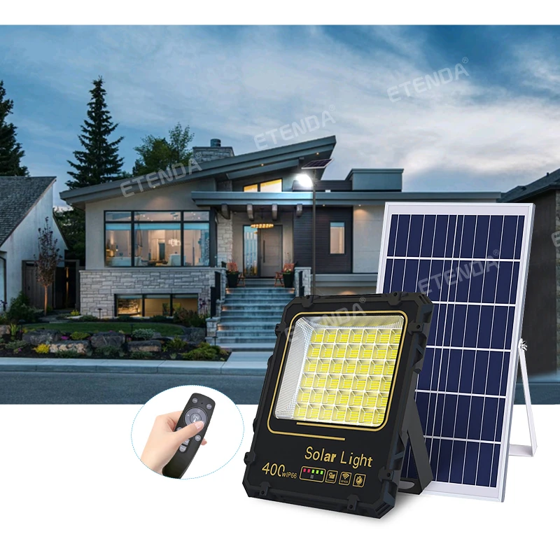 

Etenda Home Garden Wholesale Price Waterproof Ip67 Spot Floodlight Outdoor Ip65 400w Solar Power Flood Light