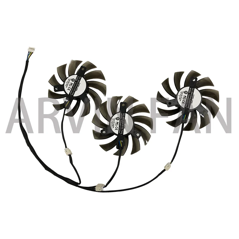 3 Pz/Set, Ventola Della Scheda Grafica, Per N6700C 6800C 7600C 7700C Gtx 770 760, Dispositivo Di Raffreddamento Delle Schede Video, Sostituire T128010