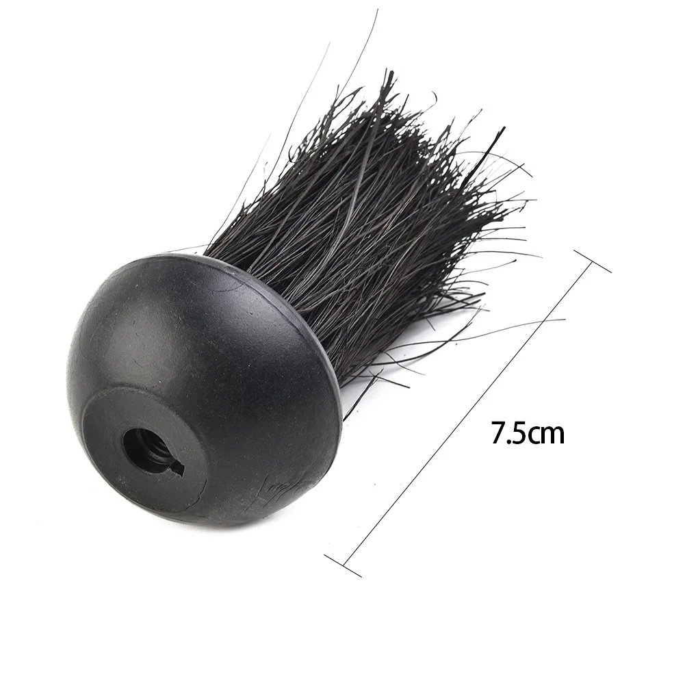 

2*Fireplace Brush Replacement Round Companion Set Hearth Fireplace Brush Head Refills Cylinder Fireplace Accessories