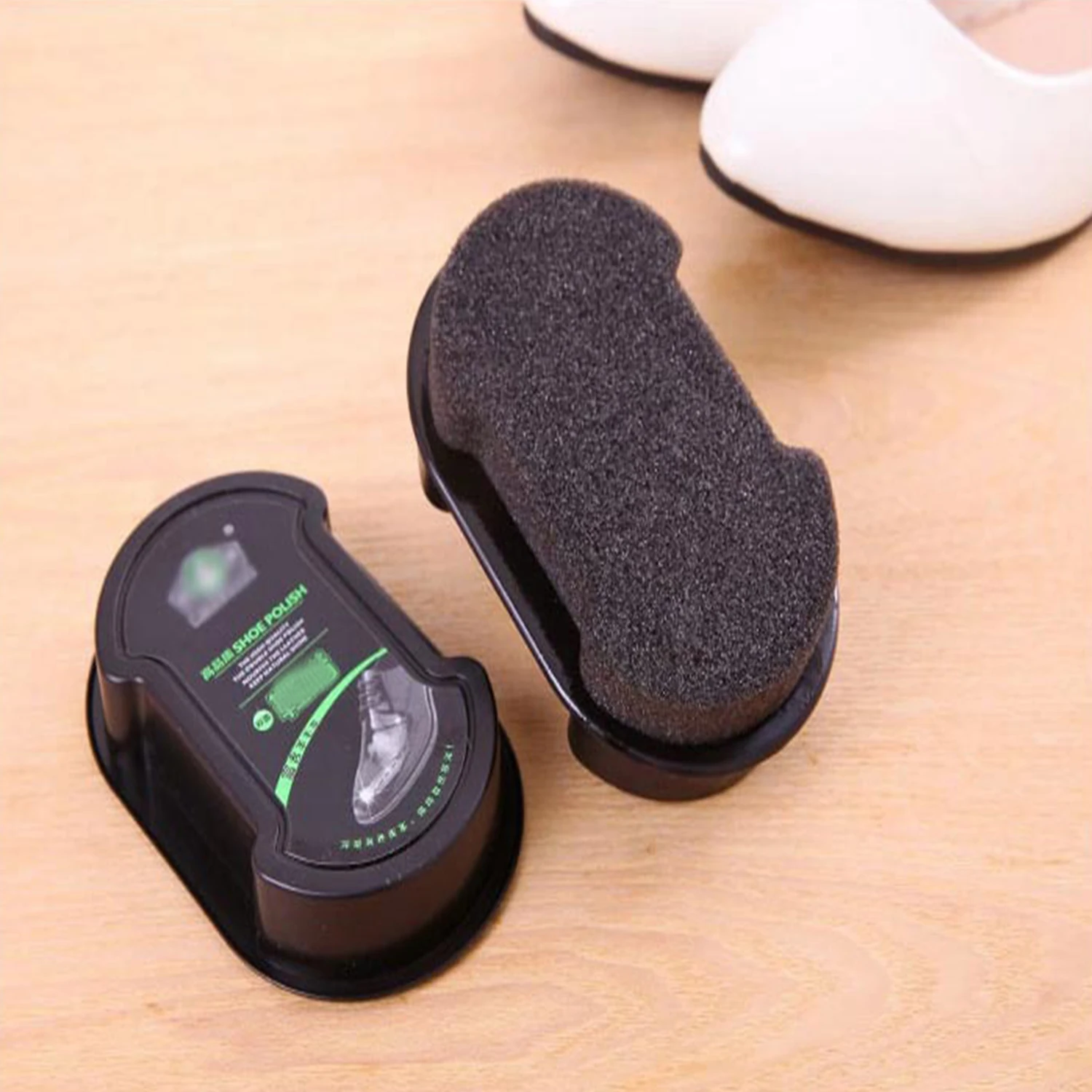 Leather Polisher Sponge Liquid Cleaning Wax Brush