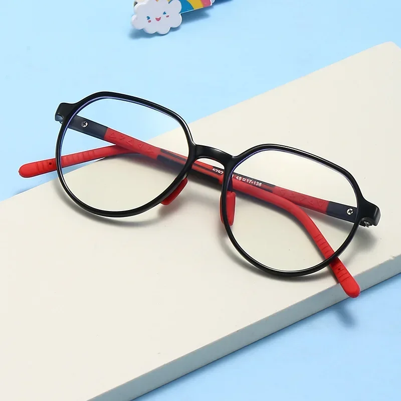 Children Blue Light Blocking Glasses Honey Girls Ultra Light TR Silicone Glasses Frame Kids Computer Gaming Eyewear anti blue light glasses