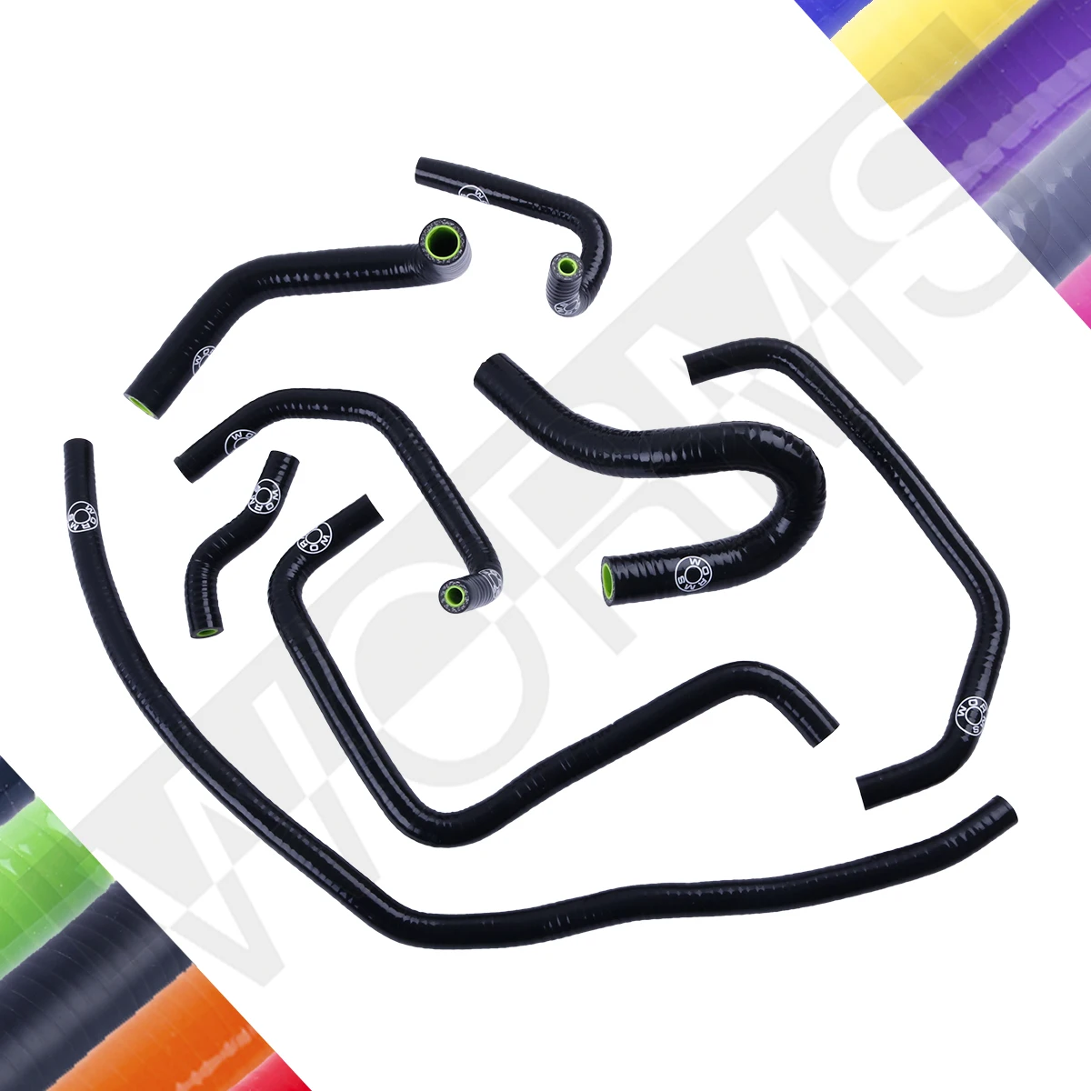 For 1999 2005 Mazda Miata MX5 MX 5 NB MK2 1.6L Silicone Coolant Radiator Ancillary Hose Pipe Kit