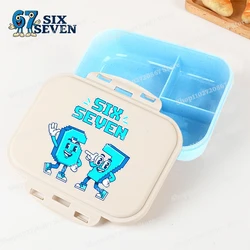 Cute Cartoon Lunch Box - Large Capacity Portable Bento Case for Kids, Students, and Picnics (Sab - 43)