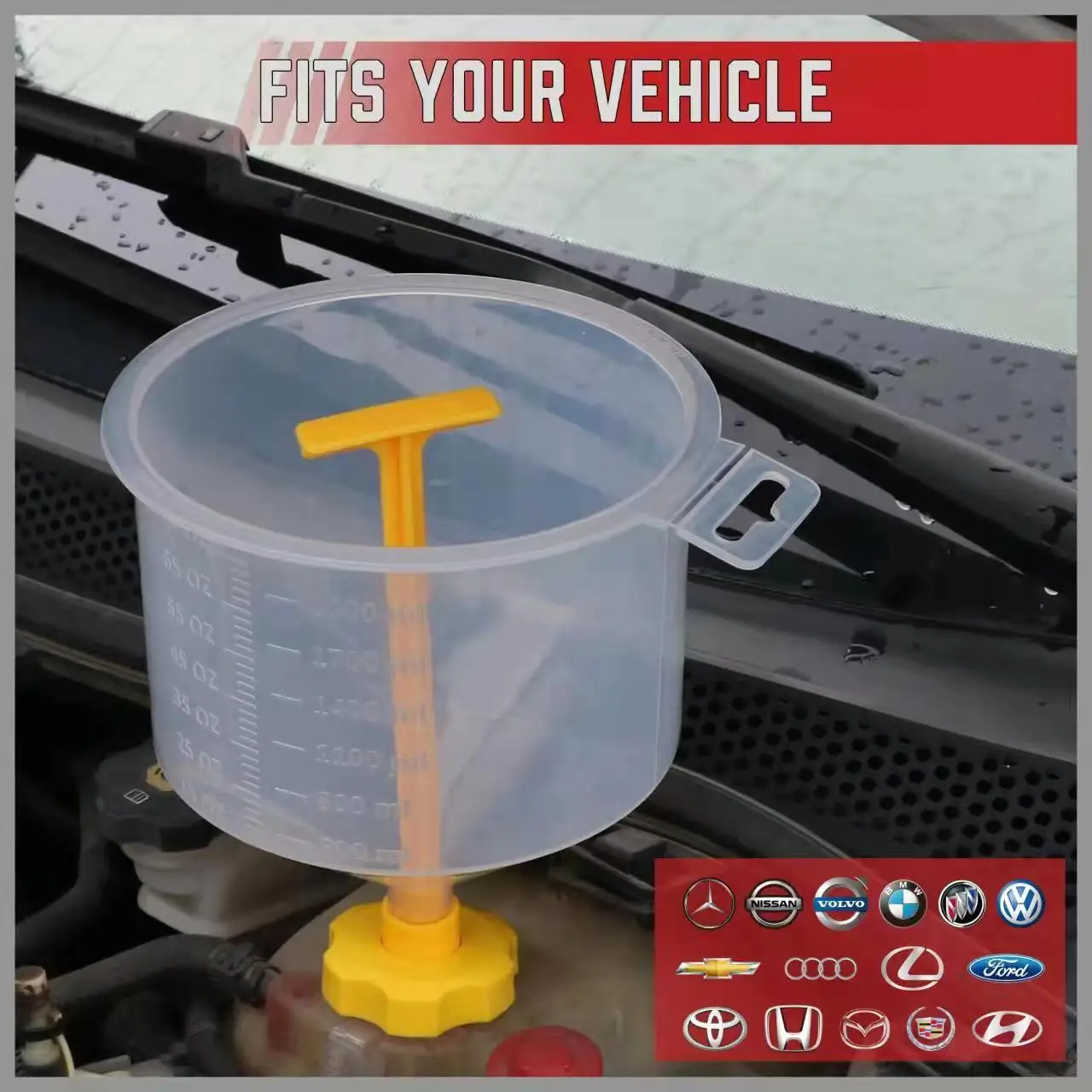Antifreeze Funnel Combination