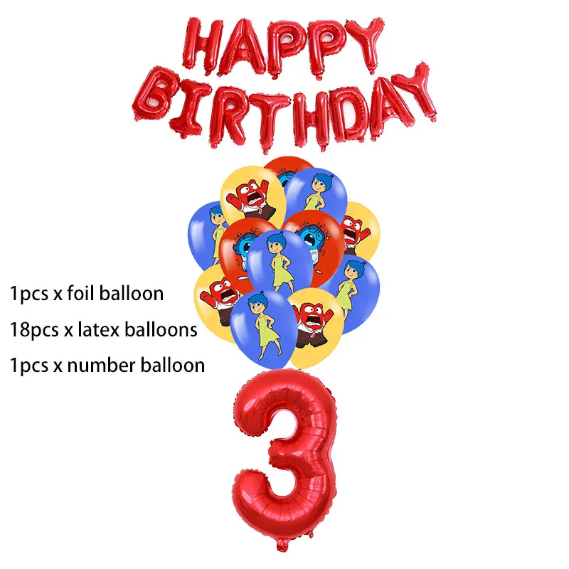 Set Di Palloncini Dei Cartoni Animati Palloncini Per Compleanno E Festa Icona Gm1478489877 506751552