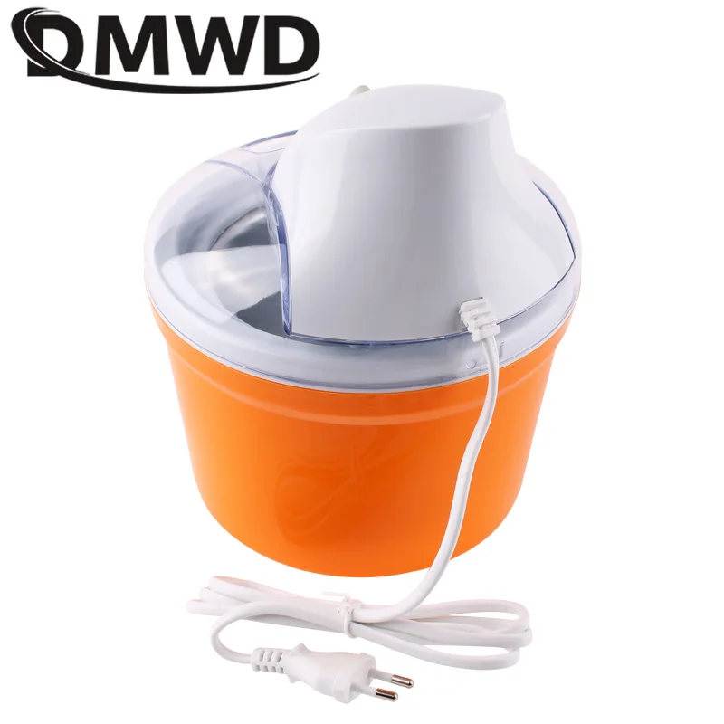 DMWD Household Electric Ice Cream Maker 1200ml Automatic DIY Child Ice Cream Machine Frozen Yogurt Machine High Quality 220V 4