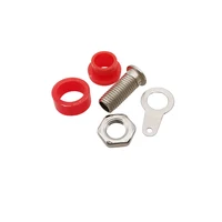 4mm Banana Socket Binding Post Connector Nut Panel Mount Terminal Test Plug 4mm Banana Female Jack DIY Adapter 4