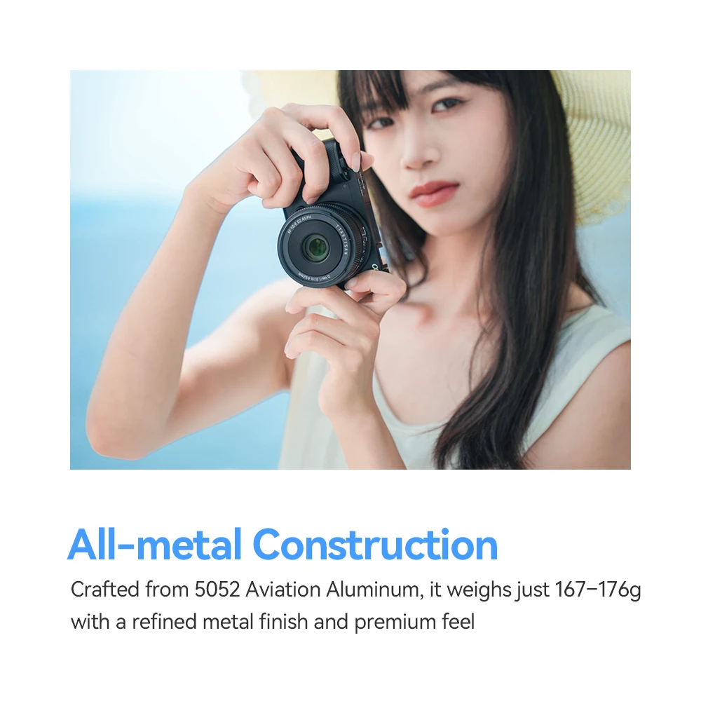 새로운 실버 TTArtisan AF 40mm F2 자동 초점 풀프레임 AF 렌즈 ( E FE, 니콘 Z, 라이카, 시그마, 루믹스 L 미러리스 카메라용)