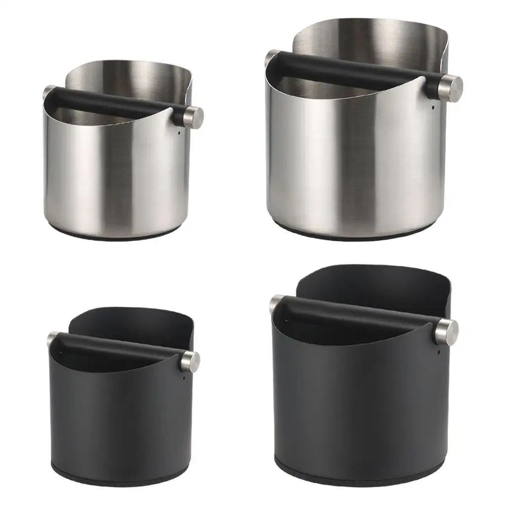 Coffee Knock Box Durable Coffee Tools Barista Style Espresso Dump Bin for Home Kitchen Office Espresso Machine Accessories espresso knock box coffee accessories coffee barista set