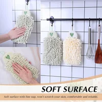 Chenille Soft Hand Towels for Home,Super Absorbent,Eco-Friendly Wipe Cloth with Hanging Loops, Kitchen and Bathroom Accessories 6
