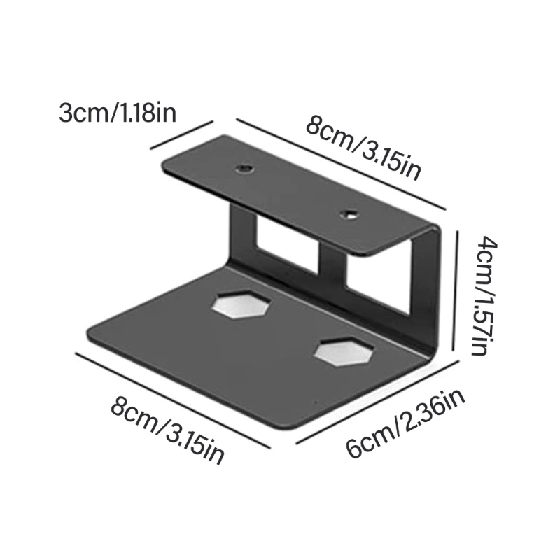 노트북 스토리지 브래킷 보호 트레이 주최자 케이블 박스 용 브래킷 나사 H8WD