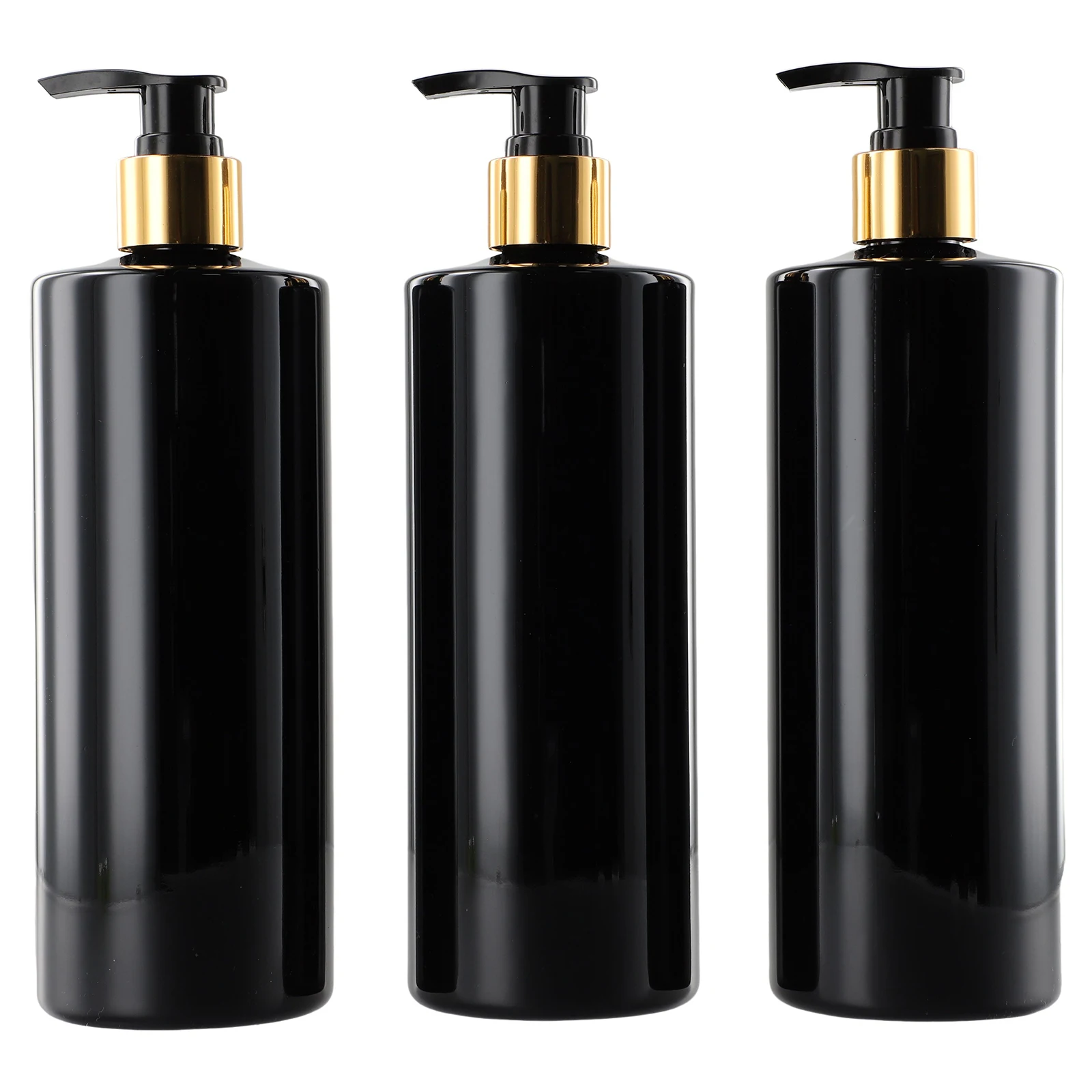 

3PCS 500ml PET Empty Refillable Shampoo Lotion Bottles With Pump Dispensers For Gel Soap Dispenser Shampoo Bathroom Hotel Liquid