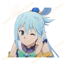 Fuzhen – décalcomanies de coffre de voiture, accessoires extérieurs pour KonoSuba, style de voiture 
