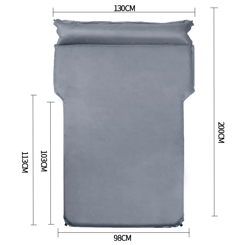 Car Travel Bed For Volkswagen VW ID.6 X ID6 CROZZ Self-inflating Air Mattress Outdoor Camping Trip Portable Trunk Sleeping Mat