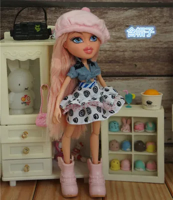 Female Doll Colorful Shoes Brown White Pink Personality Doll DIY Dressing Decors Original Doll Accessories Quality Doll Feet