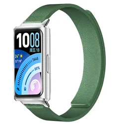 Soft Silicone Magnetic Bracelet Strap for Smartwatch - Original Accessories (Alfalfa color)