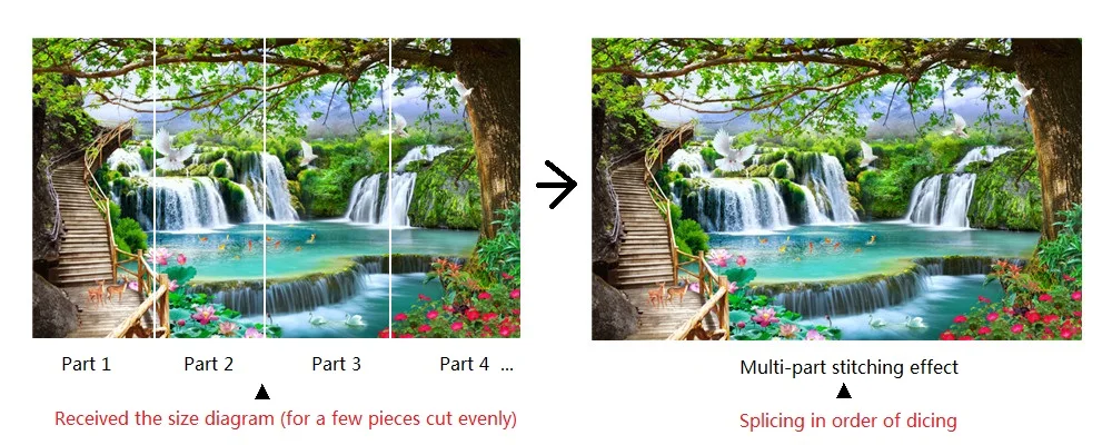 Pano à prova dwaterproof água mural papel