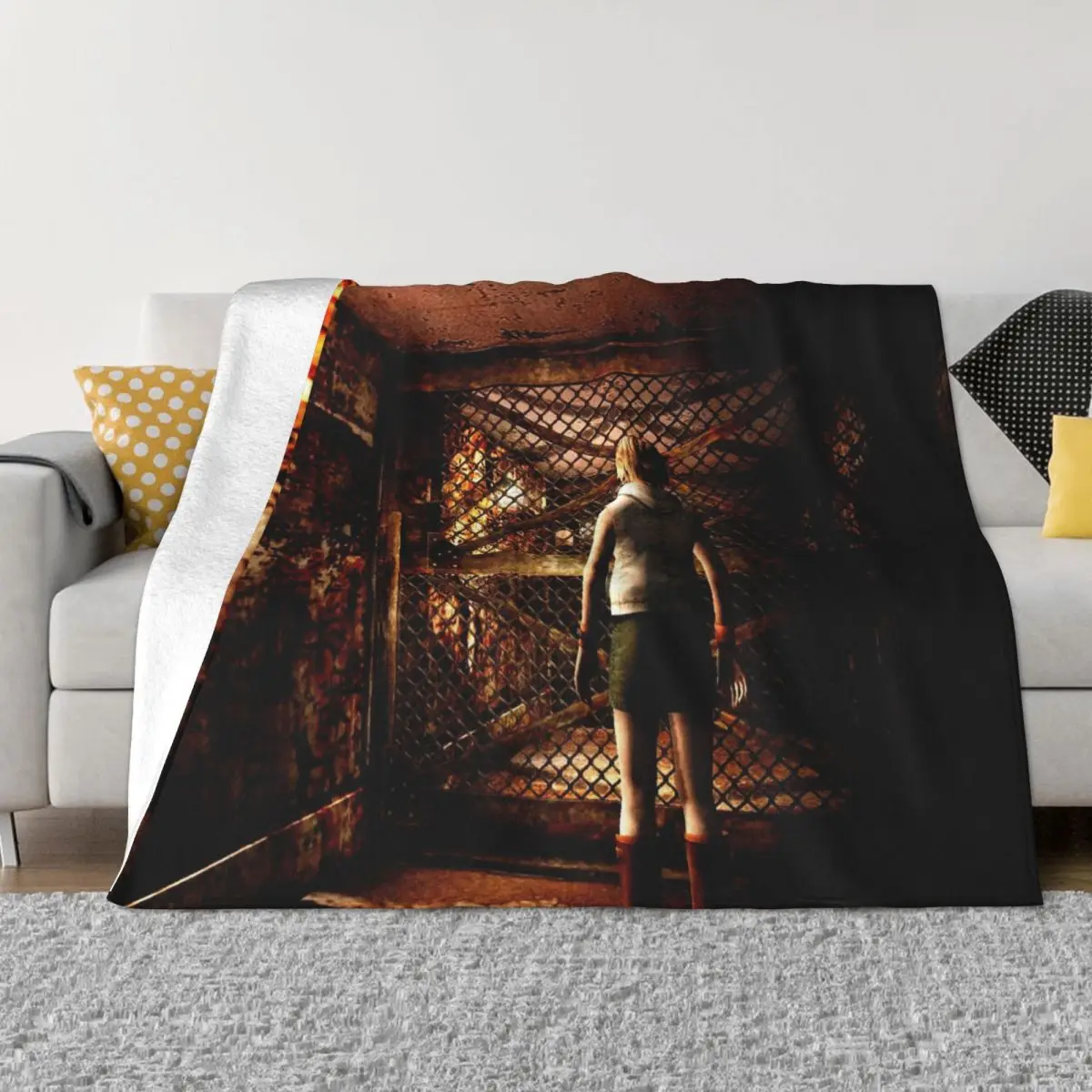 

Silent Hill 3, страшная игра, планшетофон, весна-осень, многофункциональное ультрамягкое покрывало для постельных принадлежностей, покрывало для автомобиля